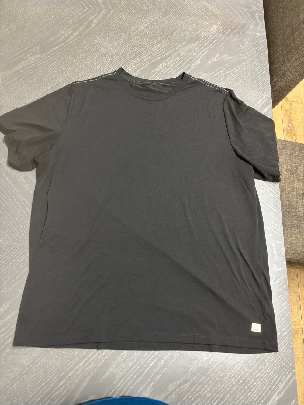 Vuori Men's Black Short Sleeve Crew Tee